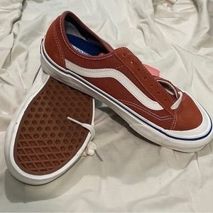 Vans Style 36 Decon SF Salt Wash Bombay Brown/Marshmallow Size M 7/ w 8.5 NO BOX